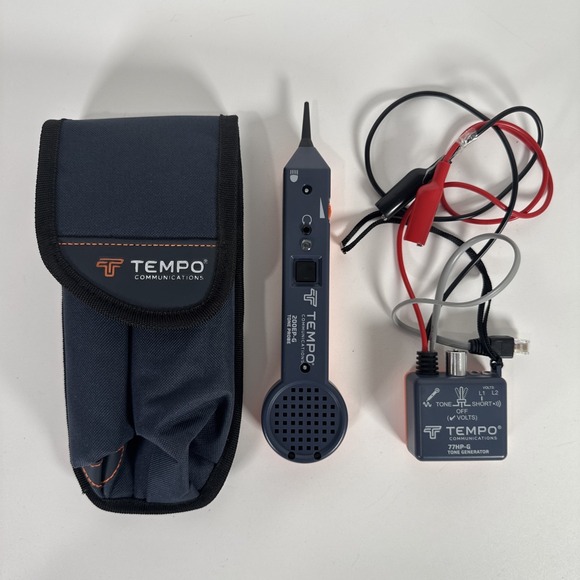 Tempo 200EP-G Probe & 77HP-G Tone Generator Set – Network Cable Tracing Tool Kit - Picture 1 of 11